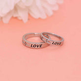 Silver Love Ring